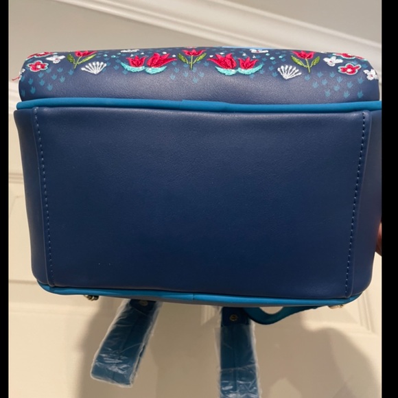 Loungefly Disney Sleeping Beauty Floral Mini Backpack - BoxLunch Exclusive - Picture 2 of 6